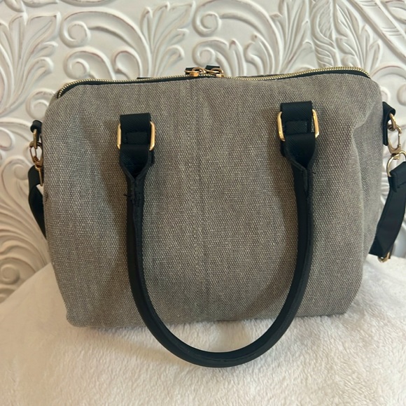 Nano Universe Grey Tweed Bag - Picture 2 of 8